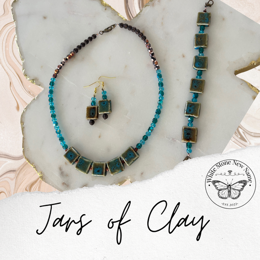 Jars of Clay Ceramic Jewelry SET