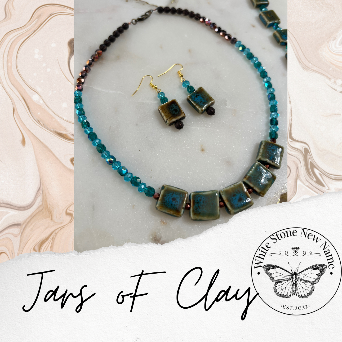 Jars of Clay Ceramic Jewelry SET