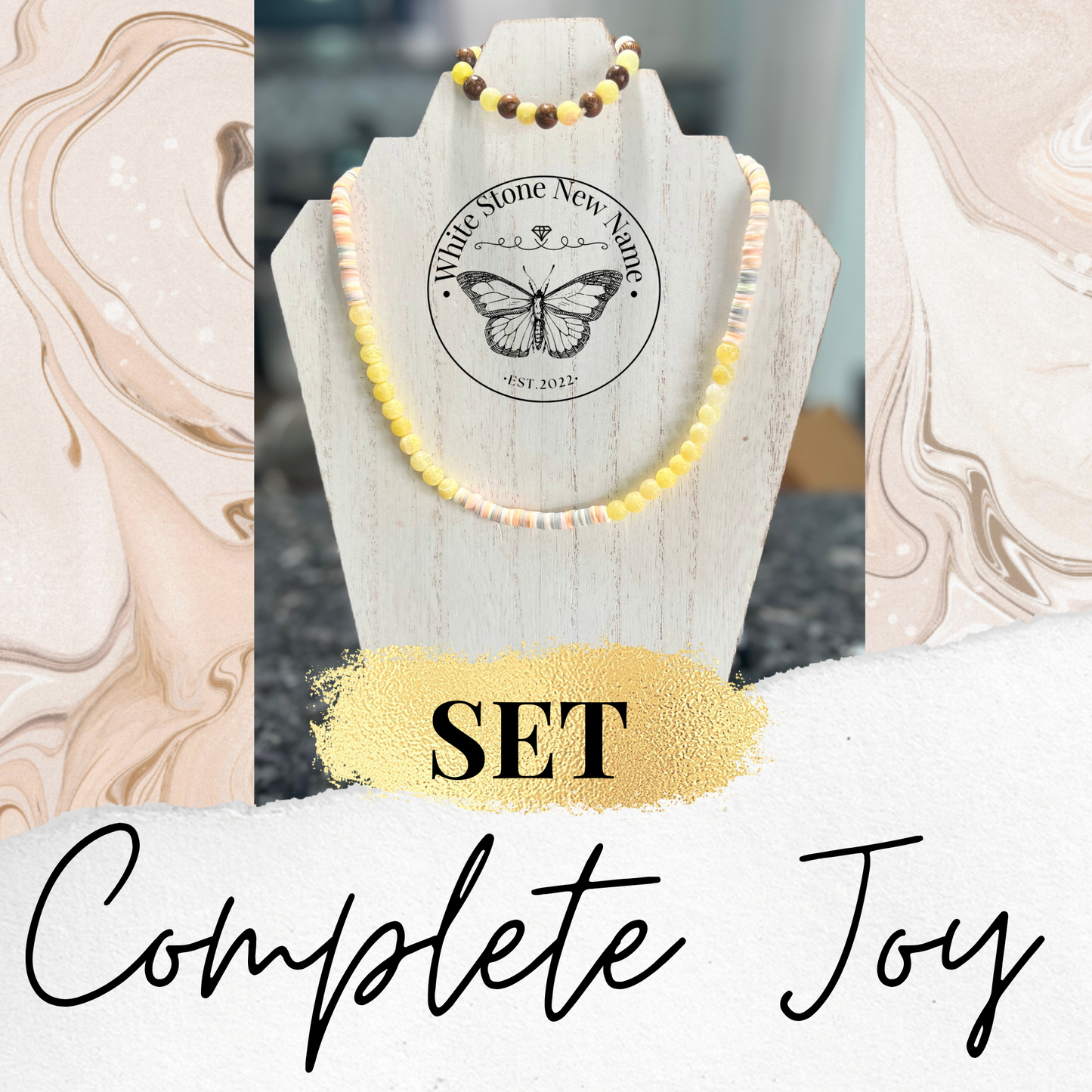 Complete Joy Necklace and Bracelet Set