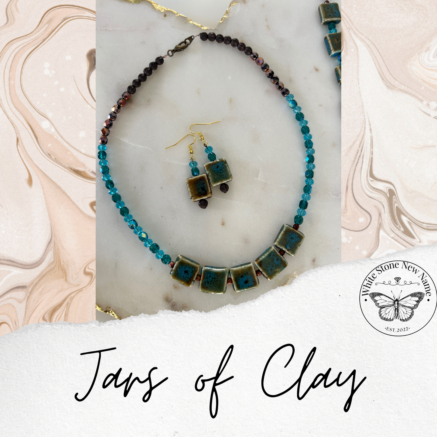 Jars of Clay Ceramic Jewelry SET