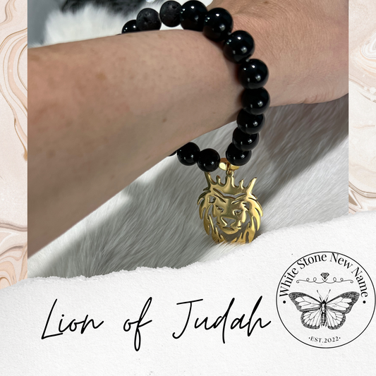 Lion of Judah Stretchy Bracelet