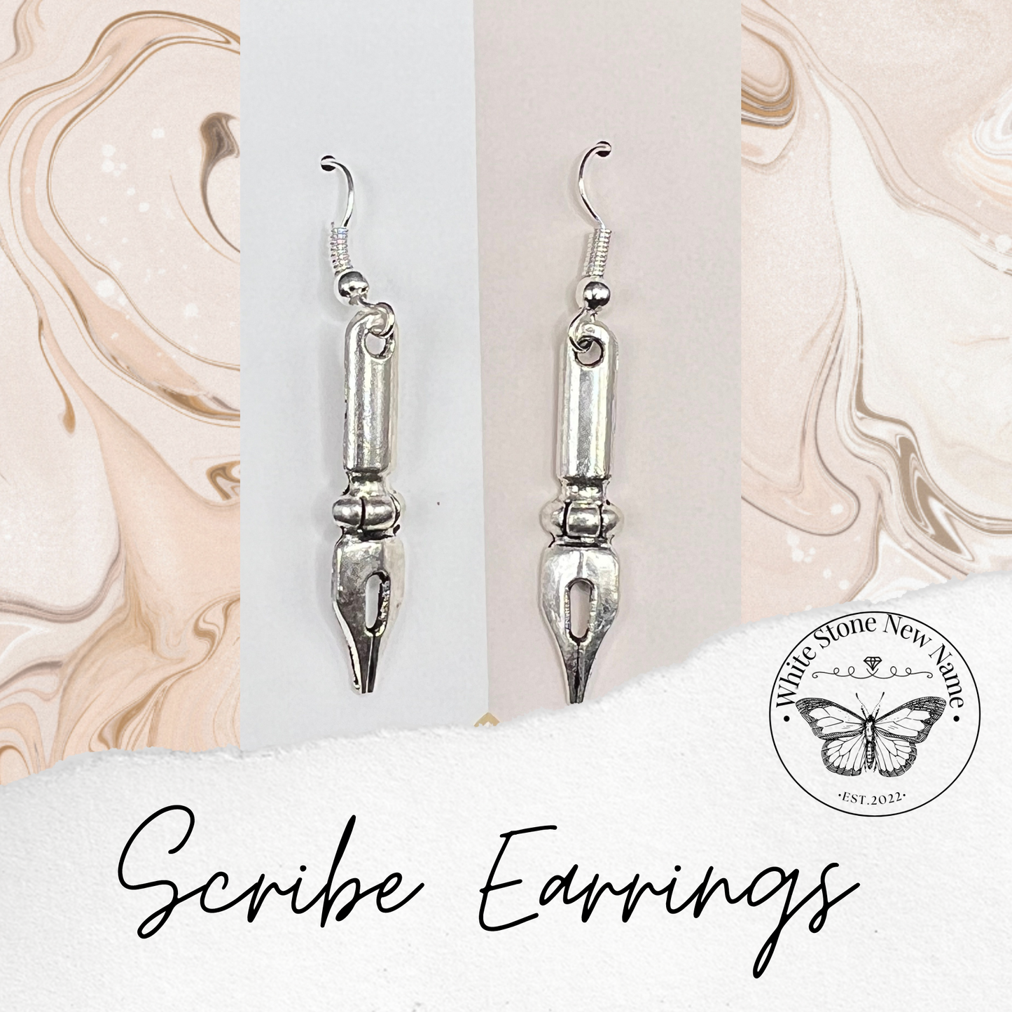 Scribe Earrings