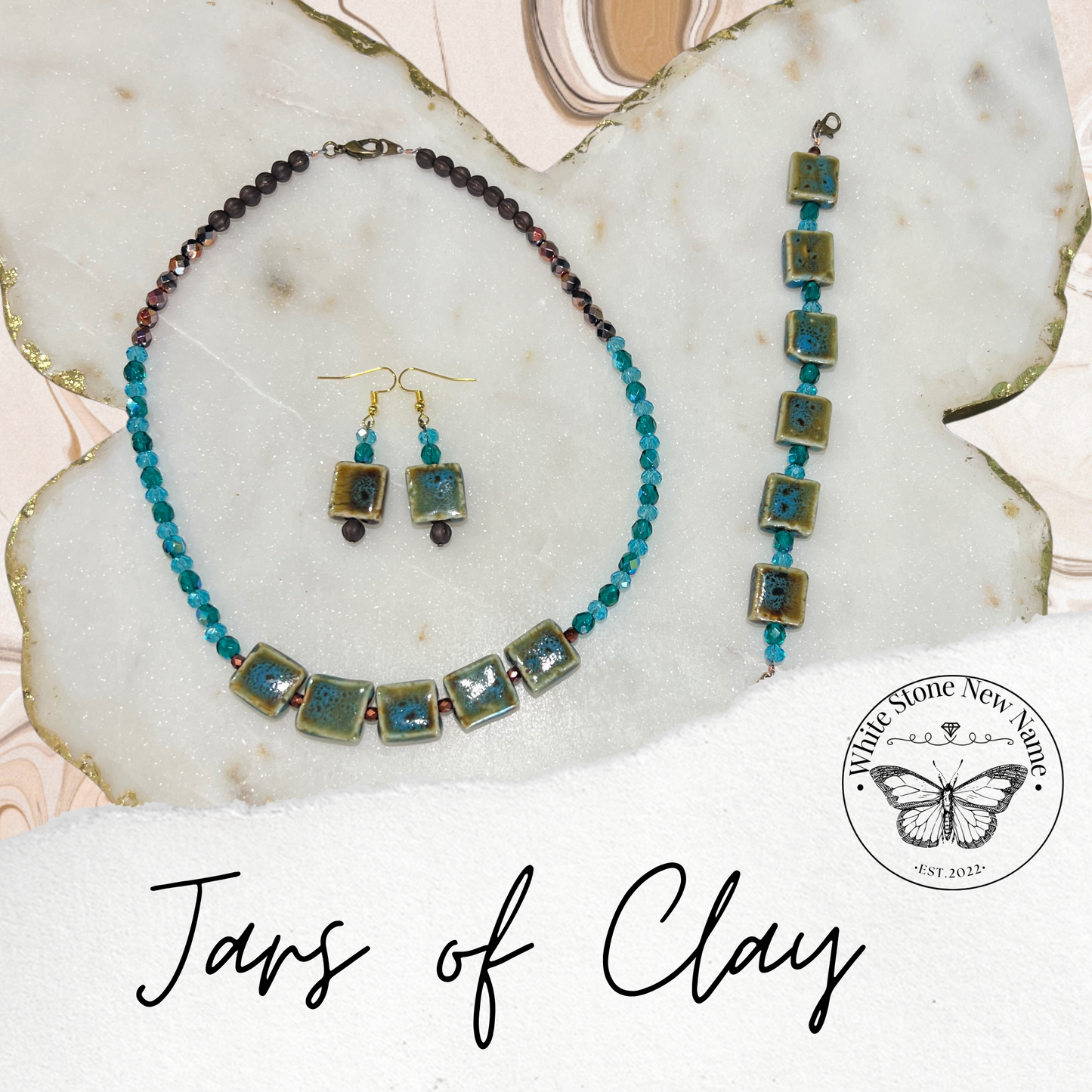 Jars of Clay Ceramic Jewelry SET