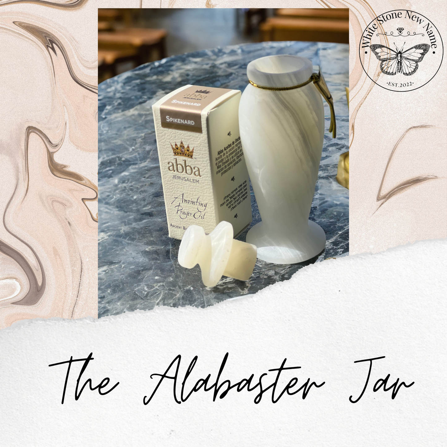 The Alabaster Jar with Spikenard Anointing Oil