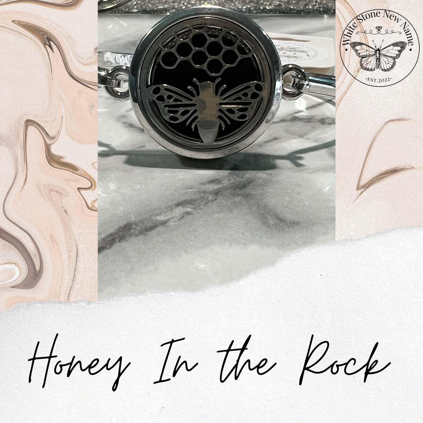 Honey in The Rock Aromatherapy Bracelet