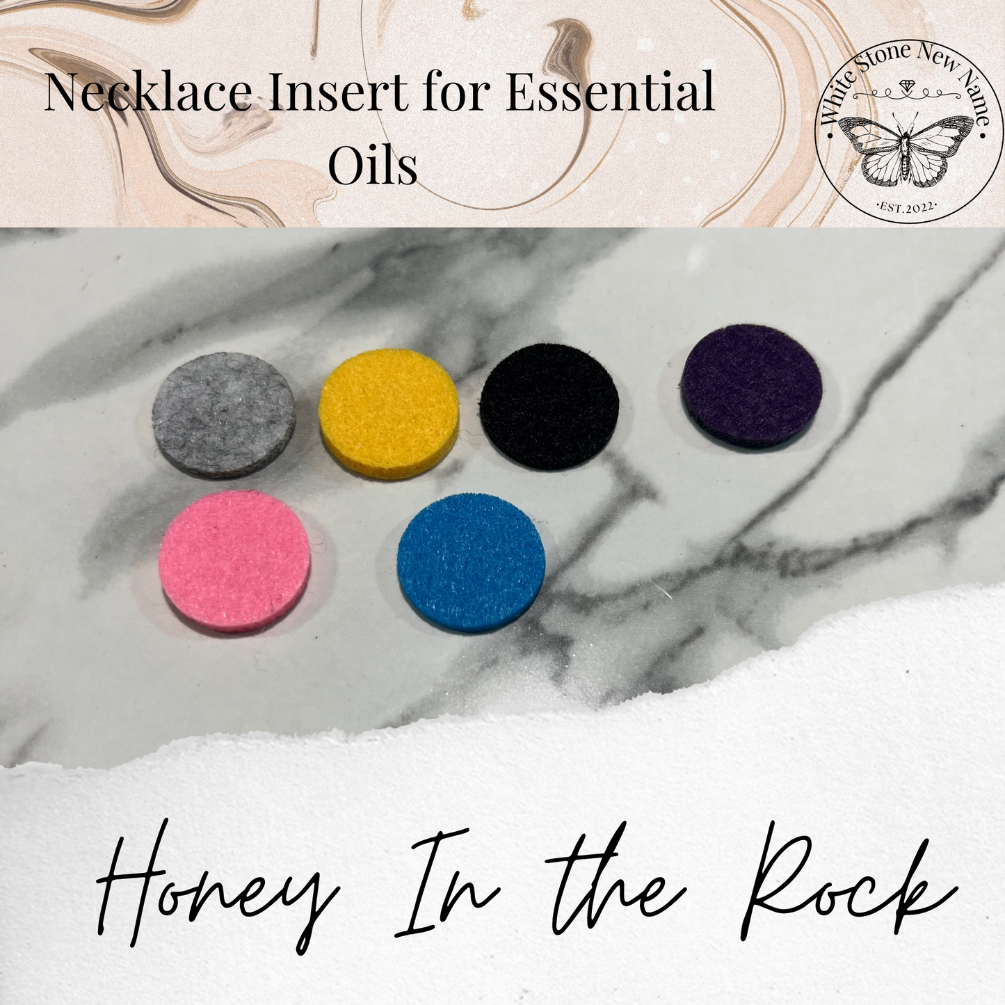 Honey in The Rock Aromatherapy Bracelet