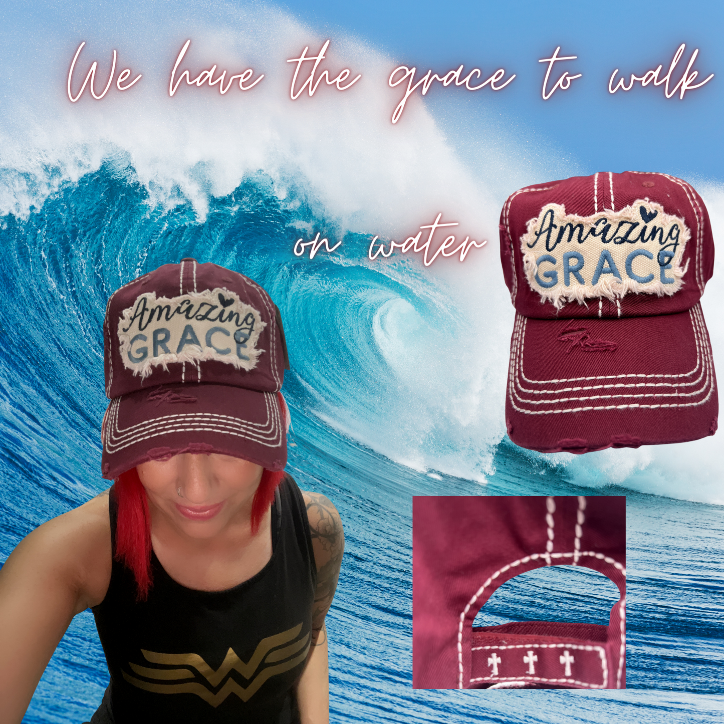 Amazing Grace Hats- Multiple Colors Available