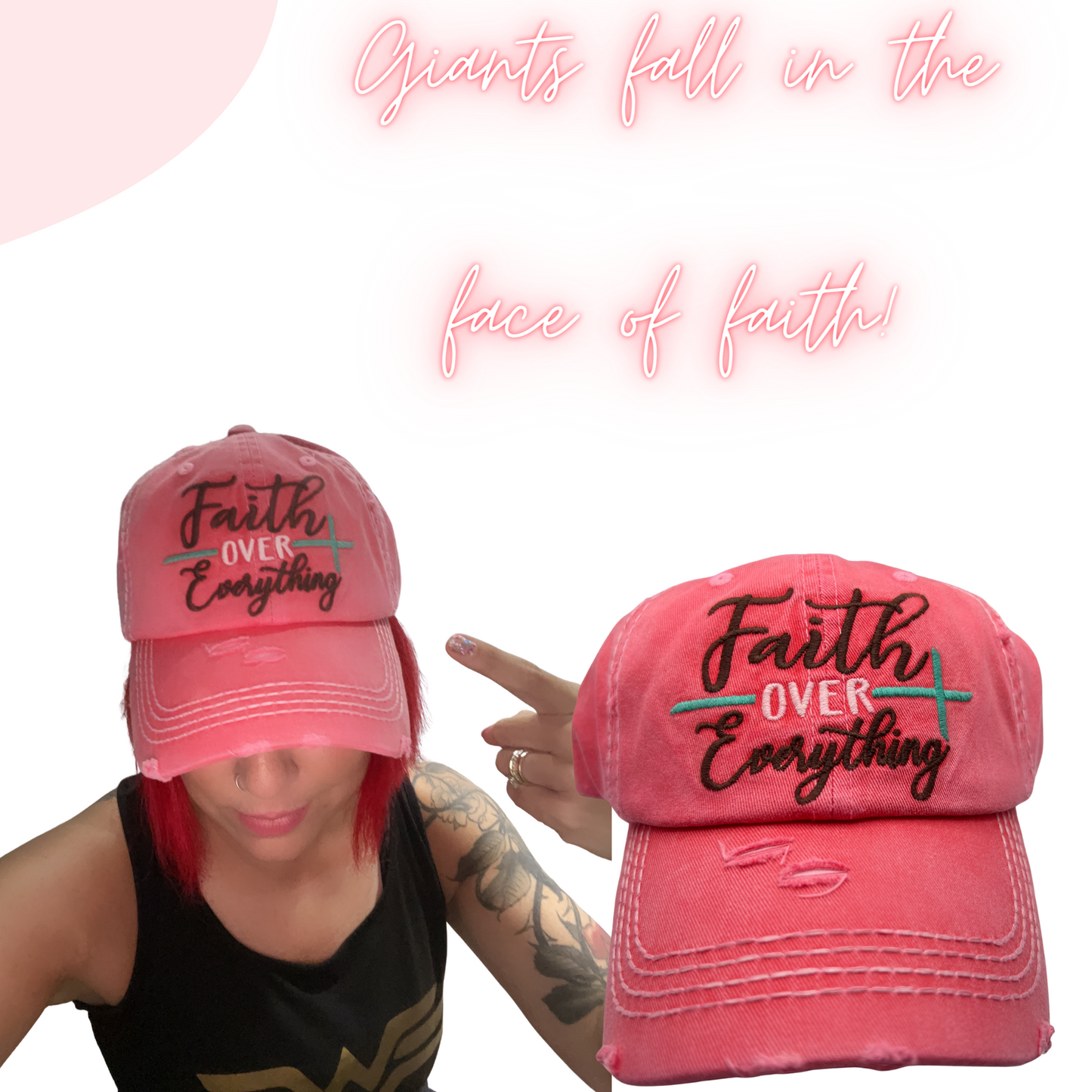 Faith over Everything- Multiple Colors Available