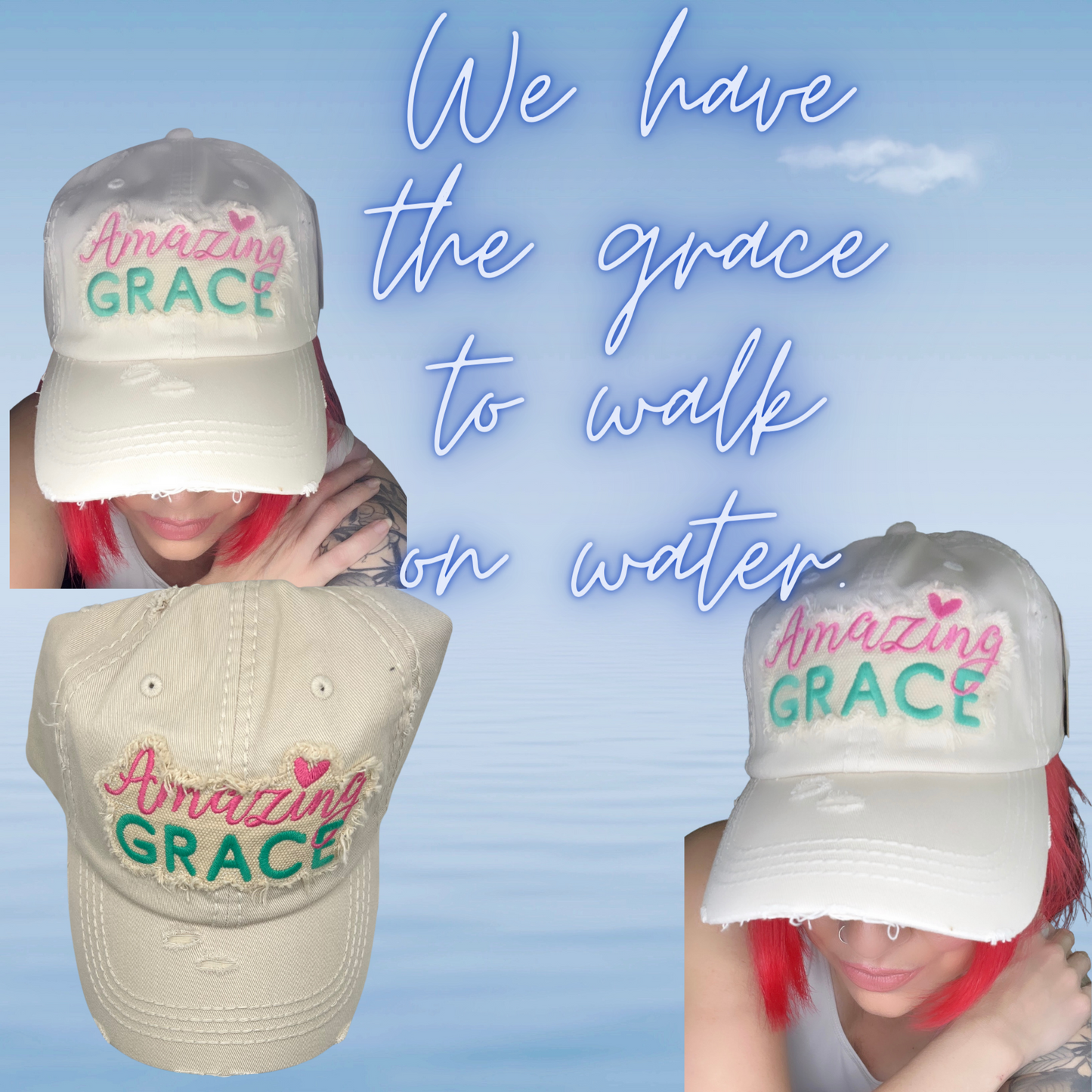 Amazing Grace Hats- Multiple Colors Available